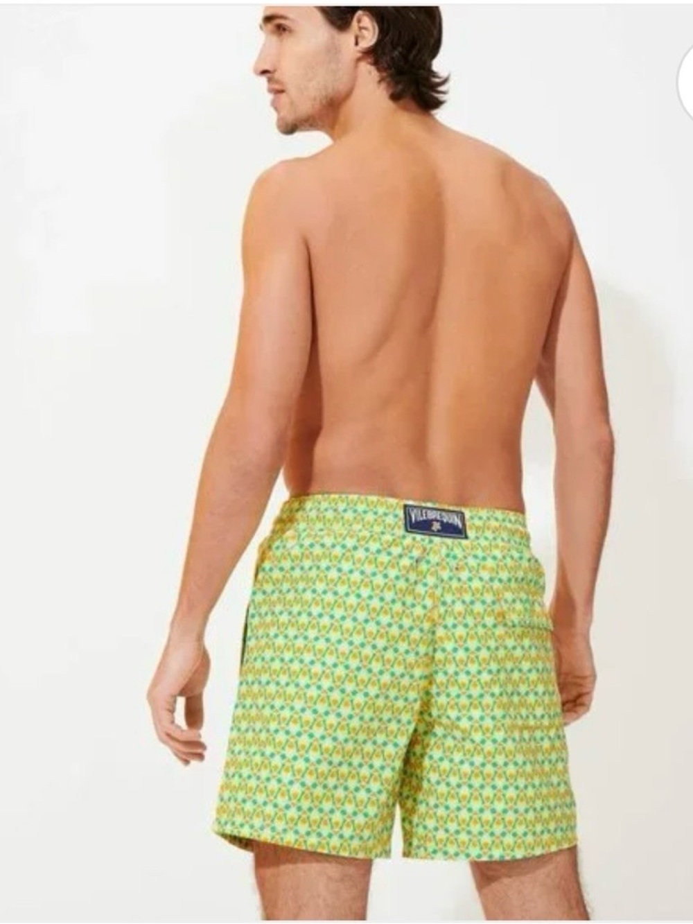 Vilebrequin men’s swim trunks in size Medium. Collector 1978 edition. Yellow - Picture 12 of 13